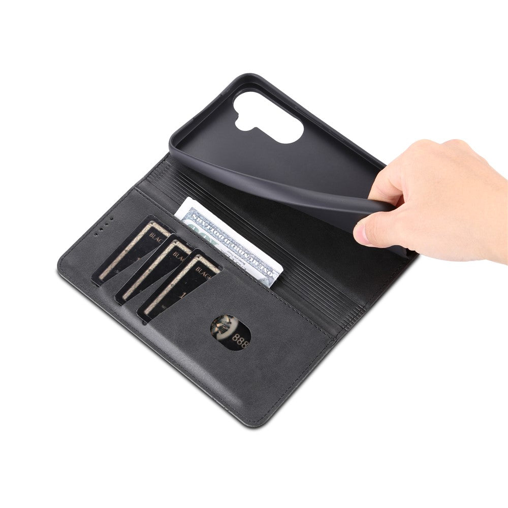 AZNS For Samsung Galaxy S23 FE Wallet PU Leather Case Flip Shell Viewing Stand Cell Phone Cover