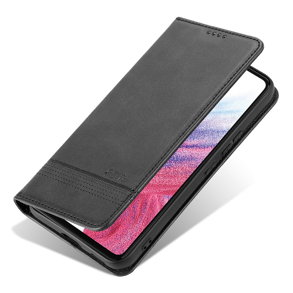 AZNS For Samsung Galaxy S23 FE Wallet PU Leather Case Flip Shell Viewing Stand Cell Phone Cover