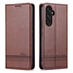 AZNS For Samsung Galaxy S23 FE Wallet PU Leather Case Flip Shell Viewing Stand Cell Phone Cover