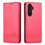AZNS For Samsung Galaxy S23 FE Wallet PU Leather Case Flip Shell Viewing Stand Cell Phone Cover
