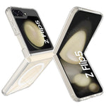 Samsung Galaxy Z Flip5 5G Transparent mobilskal Akryl+TPU mobilskal Magnetiskt Skal