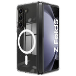 For Samsung Galaxy Z Fold5 5G Magnetic Case Magnetic Case Acrylic+TPU Clear Phone Cover