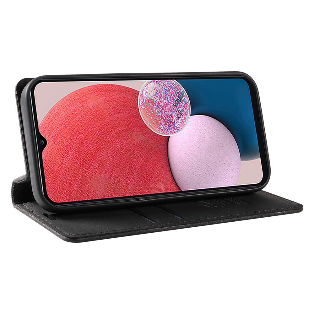 YIKATU YK-004 til Samsung Galaxy A32 5G / M32 5G, Skin-touch flipstativcover, PU-læderpungcover