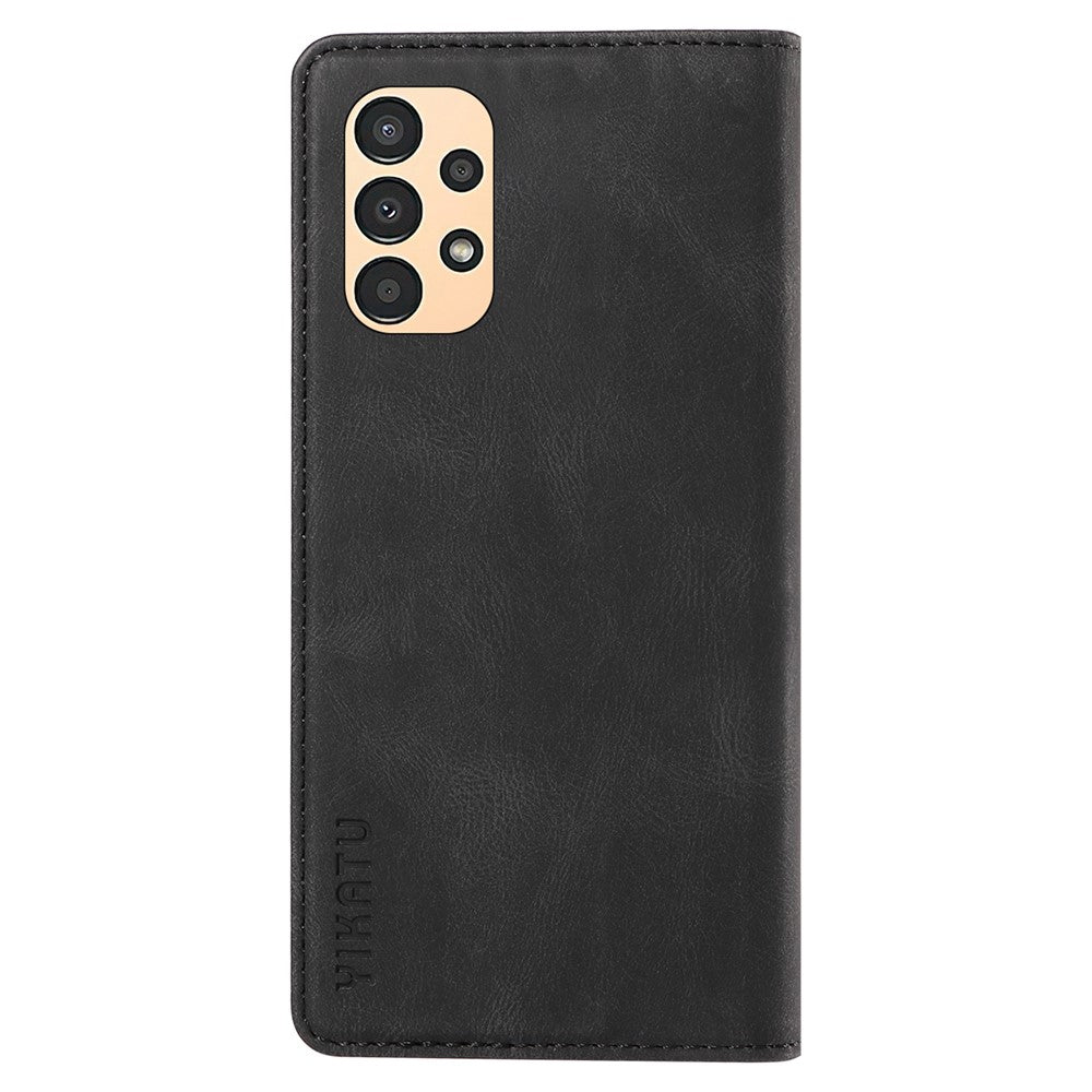 YIKATU YK-004 til Samsung Galaxy A32 5G / M32 5G, Skin-touch flipstativcover, PU-læderpungcover