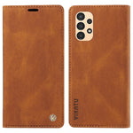 YIKATU YK-004 til Samsung Galaxy A32 5G / M32 5G, Skin-touch flipstativcover, PU-læderpungcover