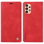 YIKATU YK-004 til Samsung Galaxy A32 5G / M32 5G, Skin-touch flipstativcover, PU-læderpungcover