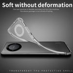 MOFI Transparent Phone Case for Honor X50 , Soft TPU Protective Cell Phone Cover