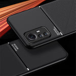 Xiaomi Redmi Note 12S 4G-linjer Präglat PU-läder + TPU-skal Magnetiskt bilfäste mobilskal