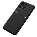 Xiaomi Redmi Note 12 Turbo / Poco F5 5G magnetisk bilmonteret cover i læder + TPU