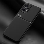 Xiaomi Redmi Note 12 Turbo / Poco F5 5G magnetisk bilmonteret cover i læder + TPU