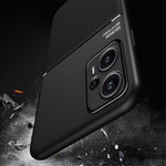 Xiaomi Redmi Note 12 Turbo / Poco F5 5G Magnetiskt Bilmonteringsskal Läder + TPU-skydd