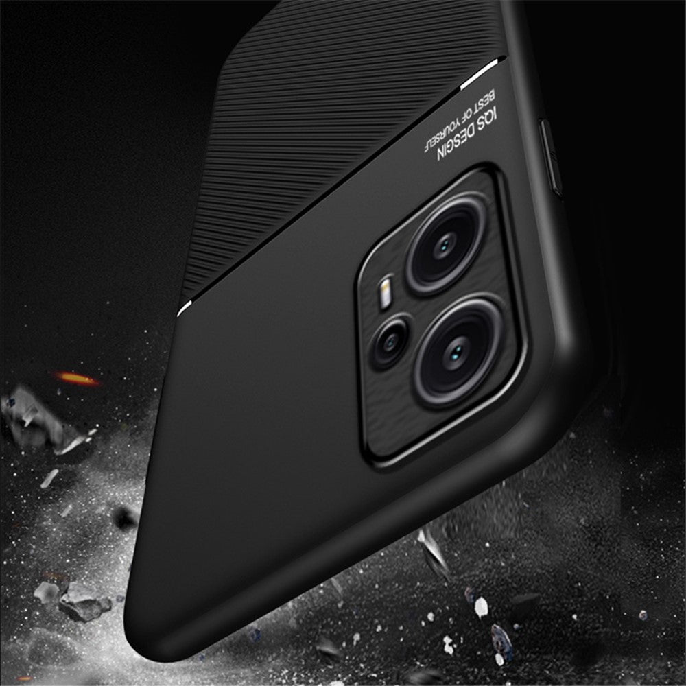 Xiaomi Redmi Note 12 Turbo / Poco F5 5G Magnetiskt Bilmonteringsskal Läder + TPU-skydd