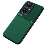 Phone Case for Huawei Maimang 20 / Enjoy 60 Pro / nova 11i , PU Leather+TPU Magnetic Car Holder Phone Cover