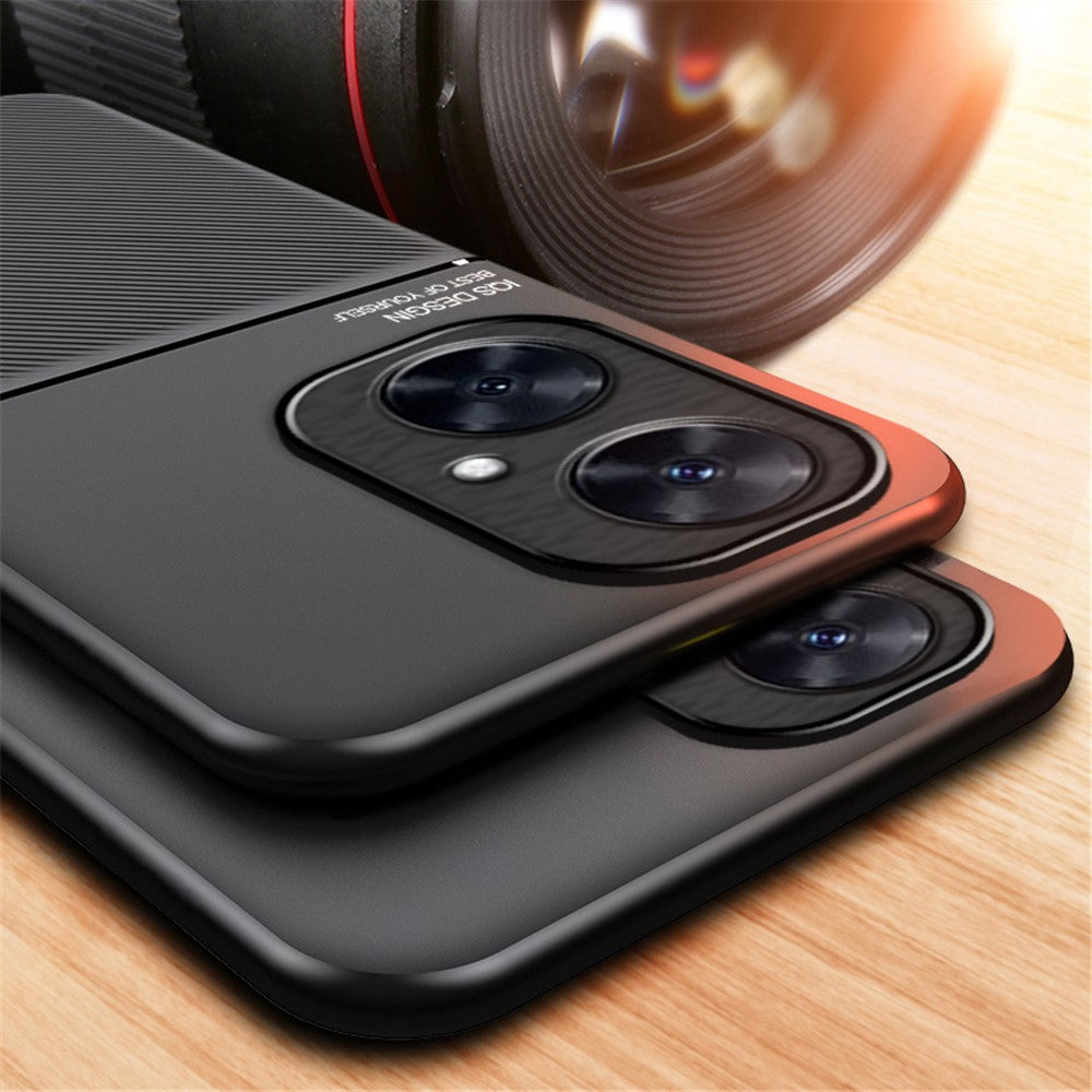 Phone Case for Huawei Maimang 20 / Enjoy 60 Pro / nova 11i , PU Leather+TPU Magnetic Car Holder Phone Cover
