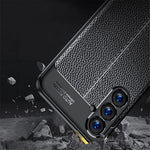 For Samsung Galaxy S23 FE Anti-scratch Phone Case Litchi Texture Phone TPU Cover