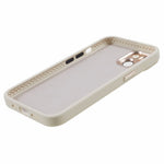 Til iPhone 15 Flydende Silikone+PC Telefoncover Aluminiumlegering+Hærdet Glas Linsebeskyttelse Bagside
