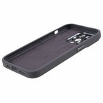 Til iPhone 15 Pro Flydende Silikone+PC Bagcover Aluminiumslegering+Hærdet Glas Linsebeskyttelse Telefoncover