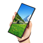 Stil 008 För Samsung Galaxy A14 5G / A14 4G Stativskal PU-läder + TPU RFID-blockerande mobilskal med handledsrem