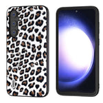 ABEEL For Samsung Galaxy S23 FE Leopard Texture Phone Case PU Leather+TPU+PC Anti-Drop Cover