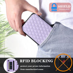 Style 008 Kortholdercover til iPhone 12 Pro Max 6,7 tommer, RFID-blokerende PU-læder+TPU-telefoncover med støttefod og håndrem