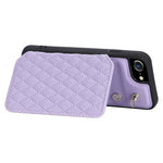 Style 008 Phone Cover for iPhone 6 / 6s / 7 / 8 / SE (2020) / SE (2022) , PU Leather+TPU RFID Blocking Fall-proof Kickstand Shell with Wrist Strap