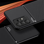 mobilskal för Samsung Galaxy A23 4G / A23 5G (Global version), PU-läder + TPU-mönster med linjer