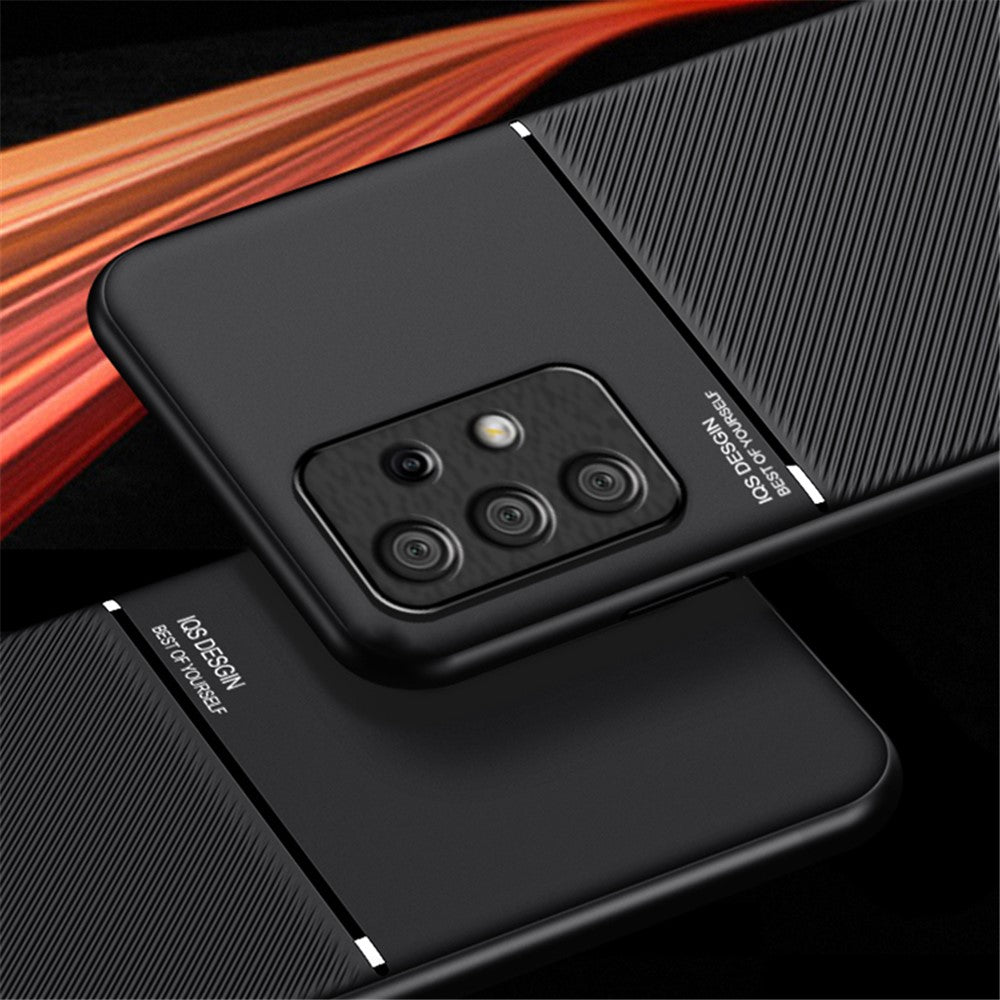 mobilskal för Samsung Galaxy A23 4G / A23 5G (Global version), PU-läder + TPU-mönster med linjer