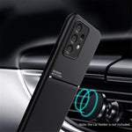 Phone Case for Samsung Galaxy A23 4G / A23 5G (Global Version) , PU Leather+TPU Lines Imprinted Cover
