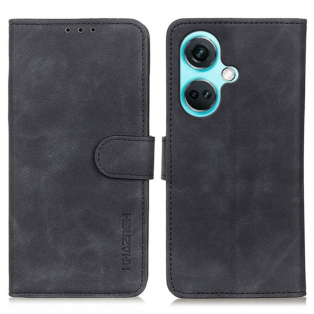 KHAZNEH For OnePlus Nord CE3 5G Retro Texture Wallet Leather Case Stand Mobile Phone Cover