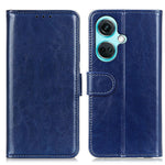 OnePlus Nord CE3 5G-cover med Crazy Horse-tekstur, pung, PU-læder, stativ og mobilskal