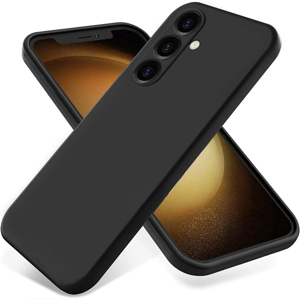 For Samsung Galaxy A25 5G (Global) (161.0 x 76.5 x 8.3mm) Phone Case Liquid Silicone Cover with Strap