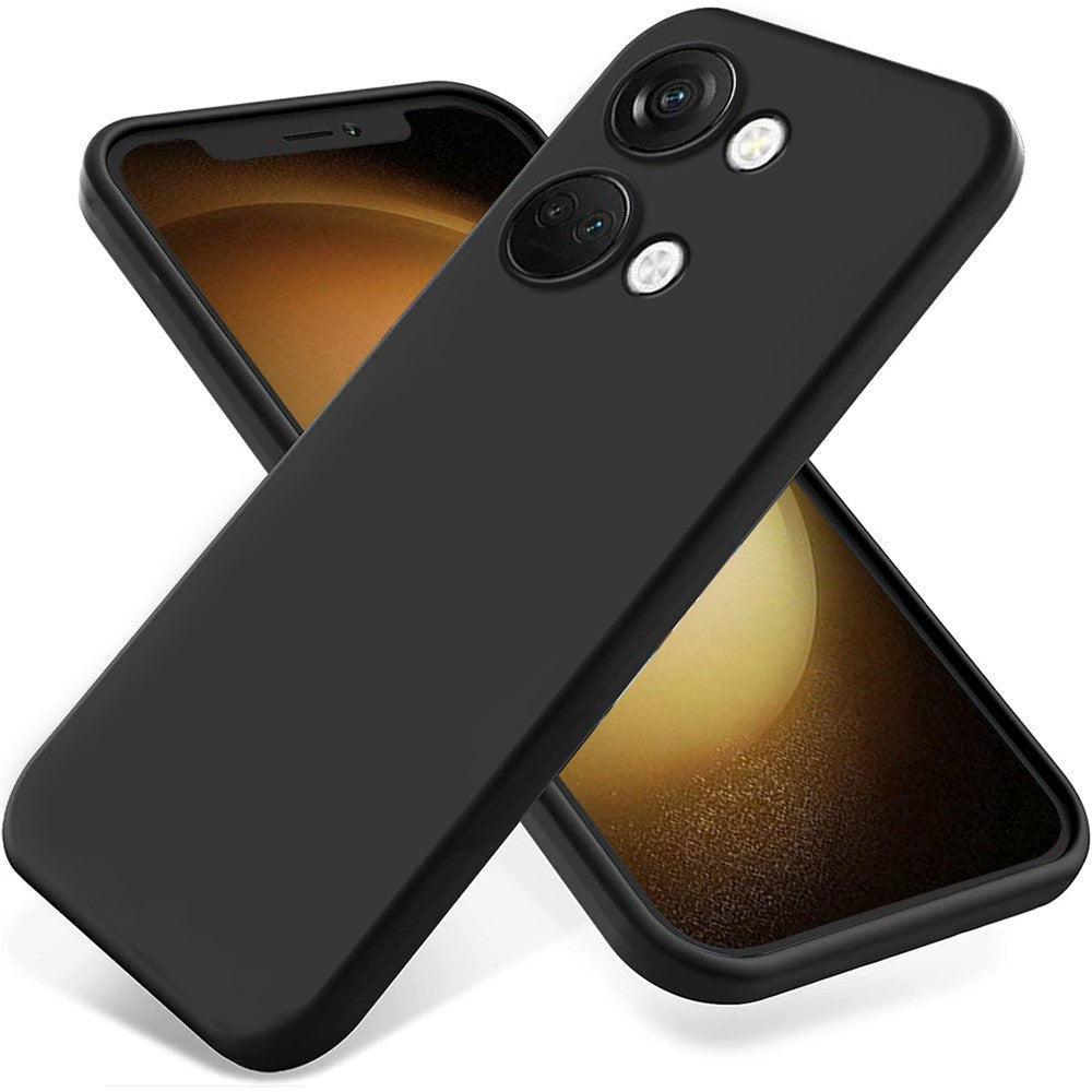 Flytande silikonskal för OnePlus Nord 3 5G / Ace 2V, mjukt foder, stötsäkert fodral med rem