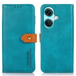 KHAZNEH For OnePlus Nord CE3 5G Cowhide Texture Wallet Shell PU Leather Case Stand Phone Cover
