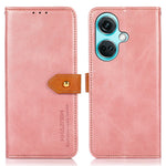 KHAZNEH For OnePlus Nord CE3 5G Cowhide Texture Wallet Shell PU Leather Case Stand Phone Cover