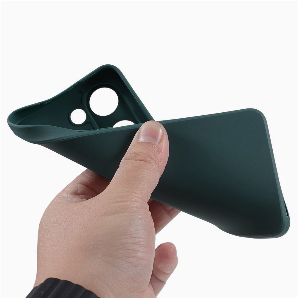 Straight Edge Phone Case for OnePlus Nord 3 5G / Ace 2V , Soft TPU Precise Cutout Camera Protection Cover