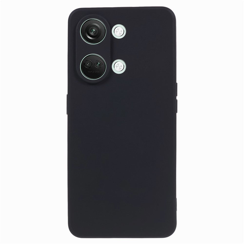 Straight Edge Phone Case for OnePlus Nord 3 5G / Ace 2V , Soft TPU Precise Cutout Camera Protection Cover