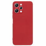 Anti-Scratch Phone Case for Xiaomi Redmi 12 4G , Fiber Lining Rubberized TPU Phone Cover