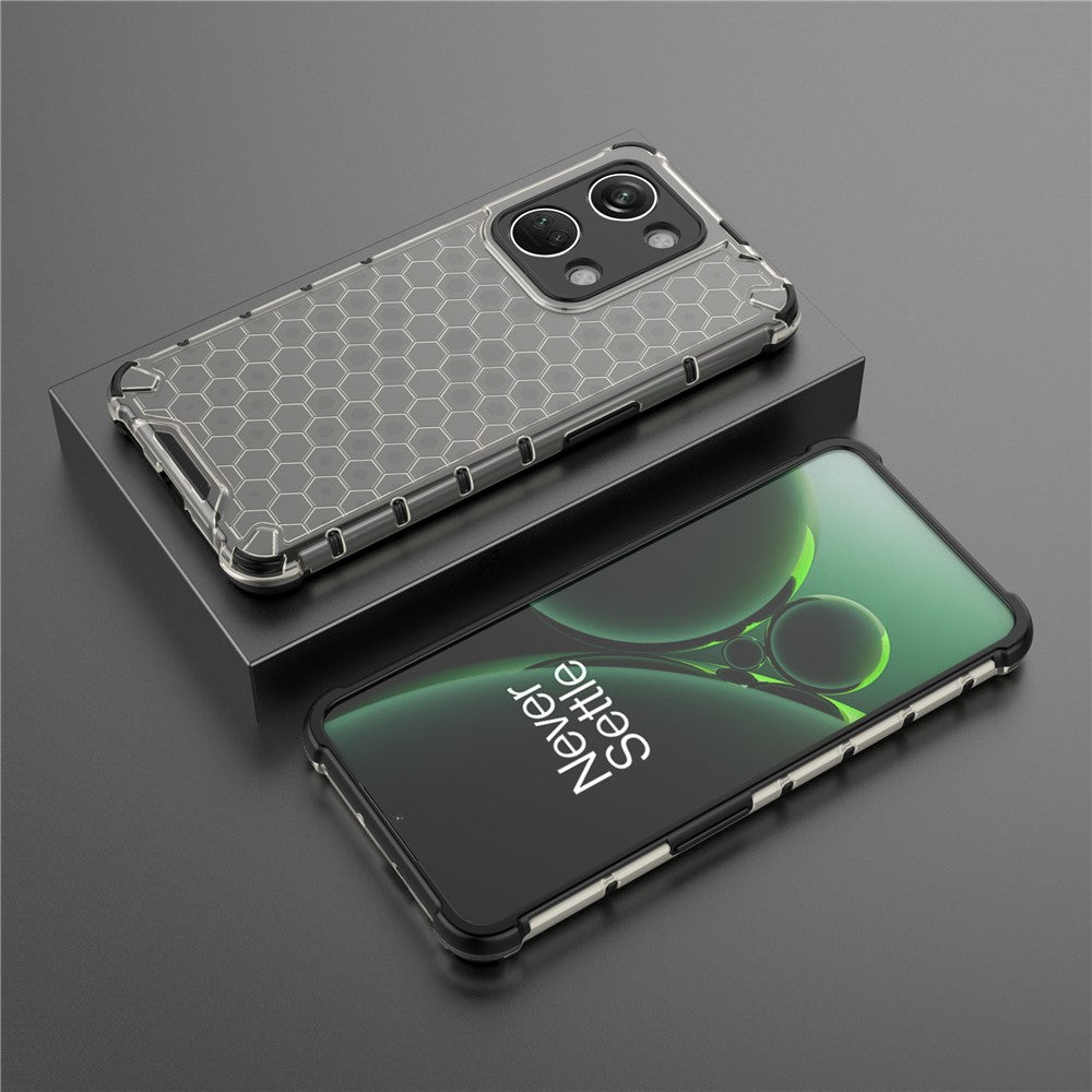 OnePlus Nord 3 5G / Ace 2V Fallskyddande mobilskal med bikakestruktur, stötsäkert fodral