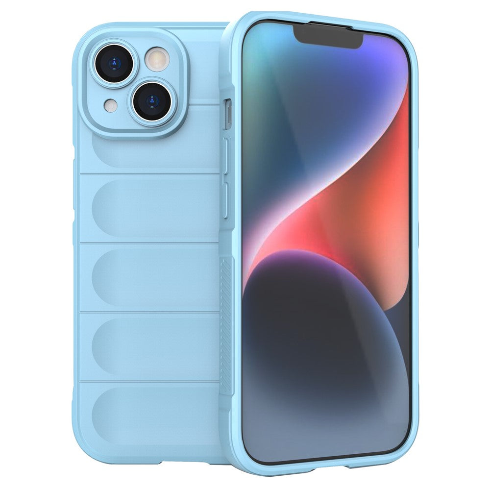 Til iPhone 15 Plus Robust Telefon Bagcover Støvtæt TPU Cover Anti-fald Telefoncover