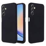 For Samsung Galaxy F34 5G / M34 5G Liquid Silicone Phone Case Soft Lining Shockproof Cover with Strap
