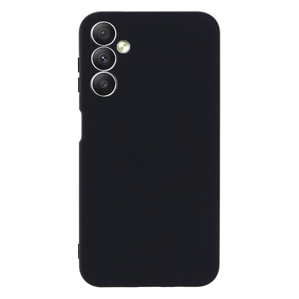 For Samsung Galaxy F34 5G / M34 5G Liquid Silicone Phone Case Soft Lining Shockproof Cover with Strap