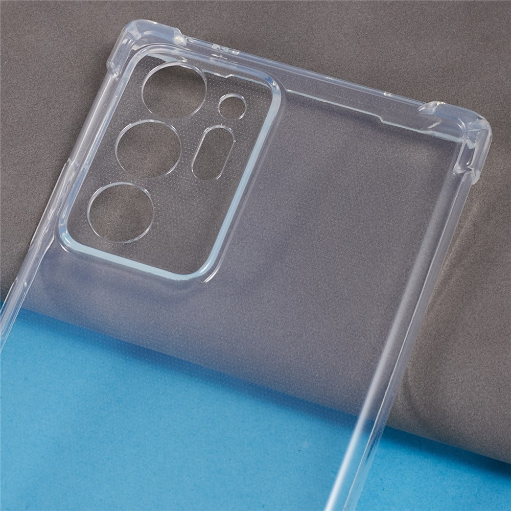 For Samsung Galaxy Note20 Ultra / Note20 Ultra 5G TPU Phone Case 1.5mm Drop-Proof Clear Phone Cover