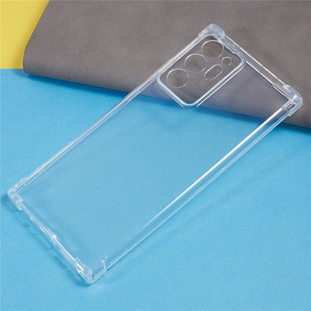 For Samsung Galaxy Note20 Ultra / Note20 Ultra 5G TPU Phone Case 1.5mm Drop-Proof Clear Phone Cover