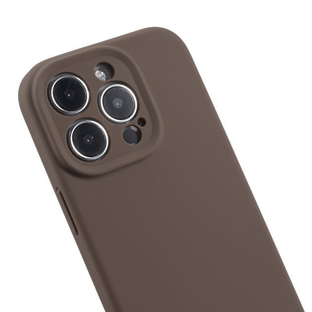 Precise Cutout Phone Case for iPhone 13 Pro 6.1 inch Anti-Scratch Liquid Silicone+PC Phone Cover
