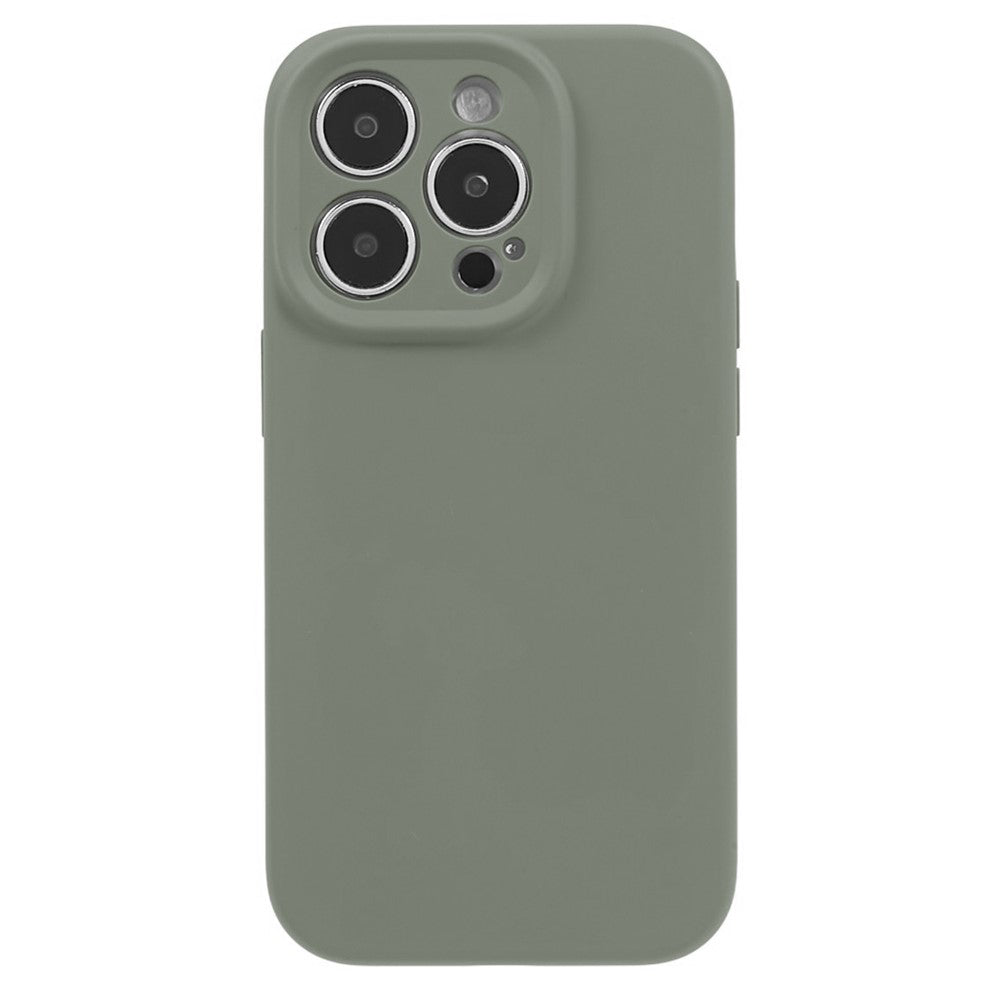 Precise Cutout Phone Case for iPhone 13 Pro 6.1 inch Anti-Scratch Liquid Silicone+PC Phone Cover