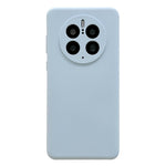 For Huawei Mate 50 Pro 4G Liquid Silicone+PC Phone Case Anti-drop Cover with Soft Lining