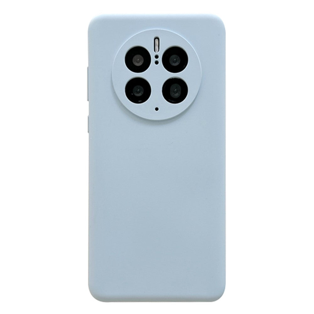 For Huawei Mate 50 Pro 4G Liquid Silicone+PC Phone Case Anti-drop Cover with Soft Lining