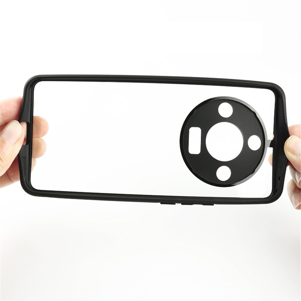 Mobile Phone Case for Honor X50 , Dustproof Phone Cover TPU + Hard PC Transparent Shell
