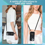 For iPhone 15 Pro RFID Blocking Back Case Multiple Card Slots PU Leather+TPU Phone Cover with Ring Kickstand