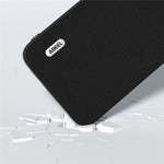 ABEEL For Samsung Galaxy S23 FE Protective Case Genuine Cow Leather+PC+TPU Phone Cover